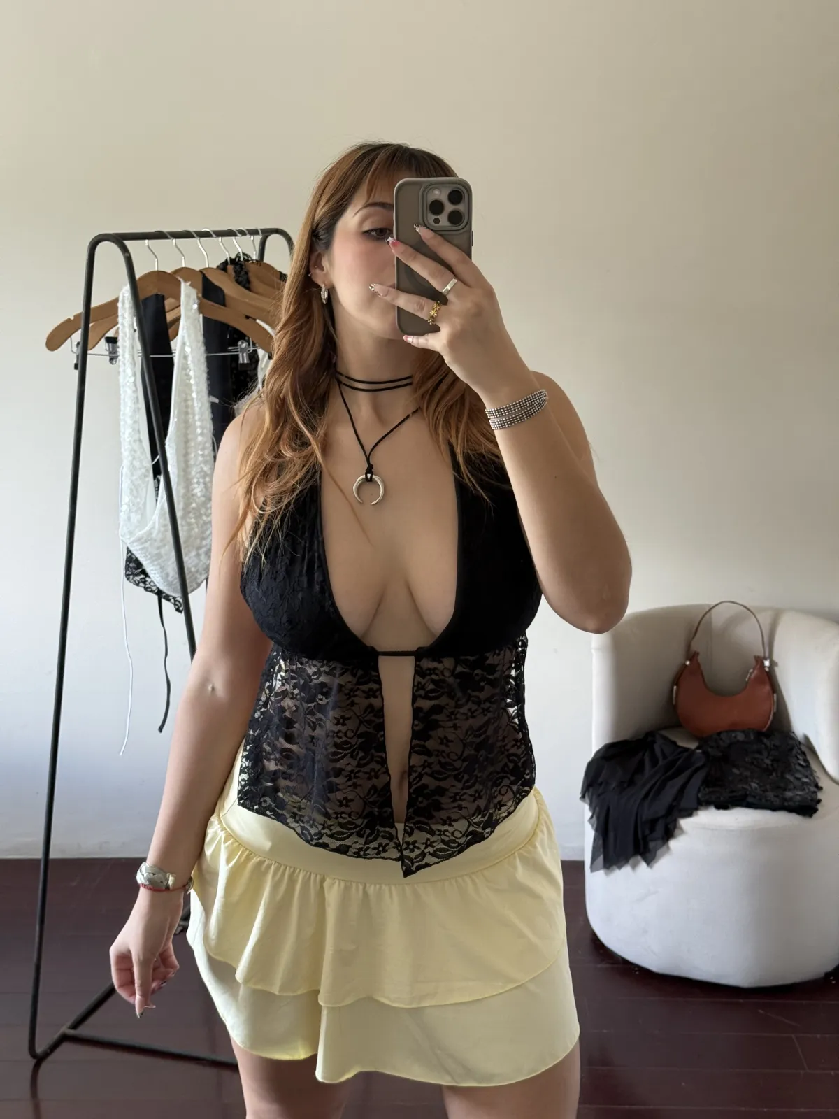 Top de encaje 